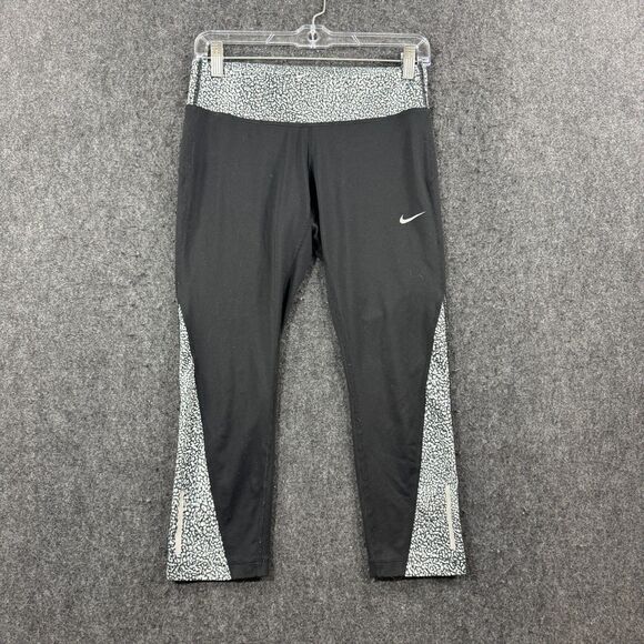 Nike Leggings Lot of 3 Women's Small Black Cropped Full Length Dri-Fit Running - Picture 6 of 12